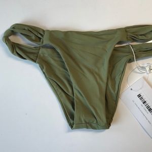 Frankies Bikinis Bottom in Olive